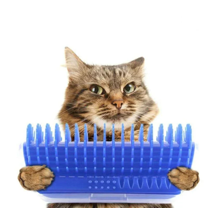 Self-Grooming Cat Corner Brush – FurRelaxer Bowlift