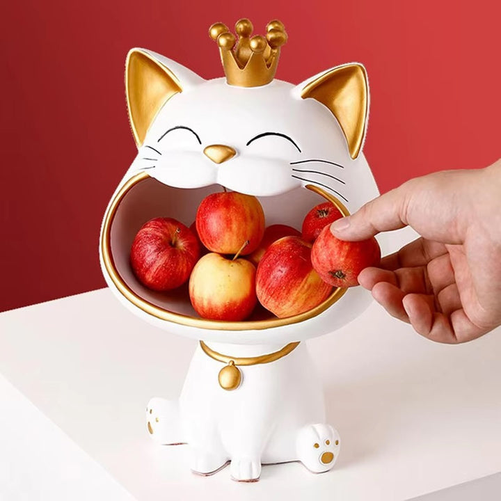 BowLift | Lucky Cat Figurine Storage Jar