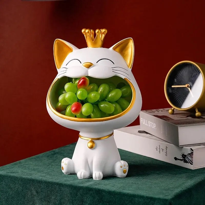 BowLift | Lucky Cat Figurine Storage Jar