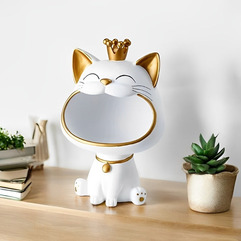 BowLift | Lucky Cat Figurine Storage Jar