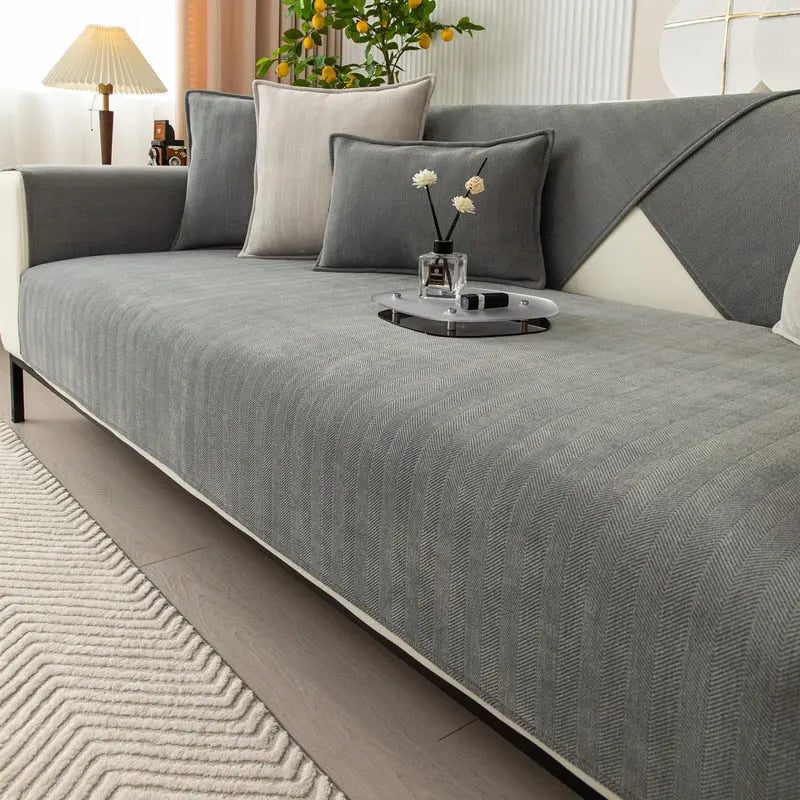 BowLift | GripMeister Sofa cover — No more slipping, just pure relaxation on your sofa!