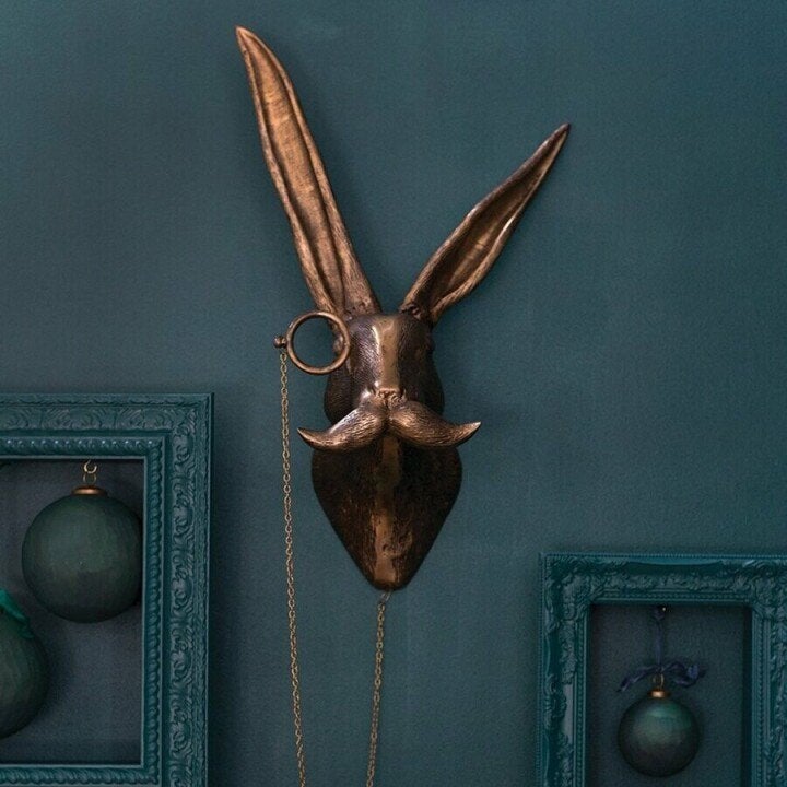 BowLift | ArtBeest Animal Head Wall Decor – Hand-Painted Playful Figures Made of Resin