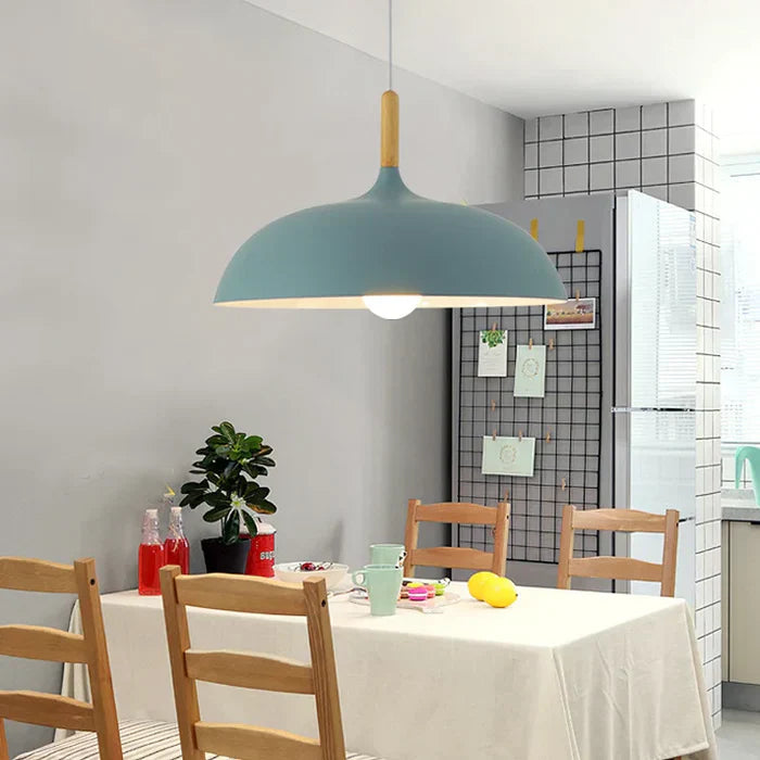 BowLift | Ceiling Light in Scandinavian Oak - ScandiLuxe