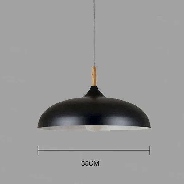 BowLift | Ceiling Light in Scandinavian Oak - ScandiLuxe