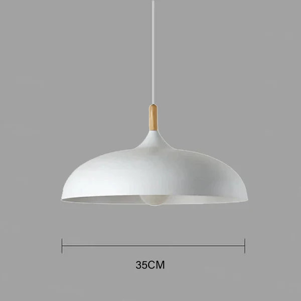 BowLift | Ceiling Light in Scandinavian Oak - ScandiLuxe