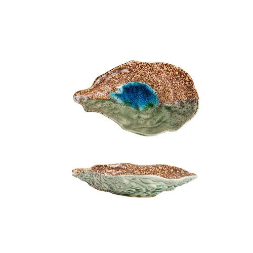 Ceramic Oyster Creative Plate Sushi Sashimi Cold Dish Tableware Plate | Bowlift