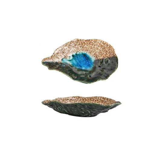 Ceramic Oyster Creative Plate Sushi Sashimi Cold Dish Tableware Plate | Bowlift