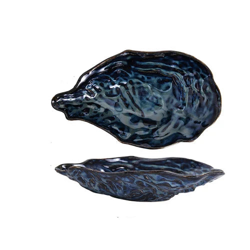Ceramic Oyster Creative Plate Sushi Sashimi Cold Dish Tableware Plate | Bowlift