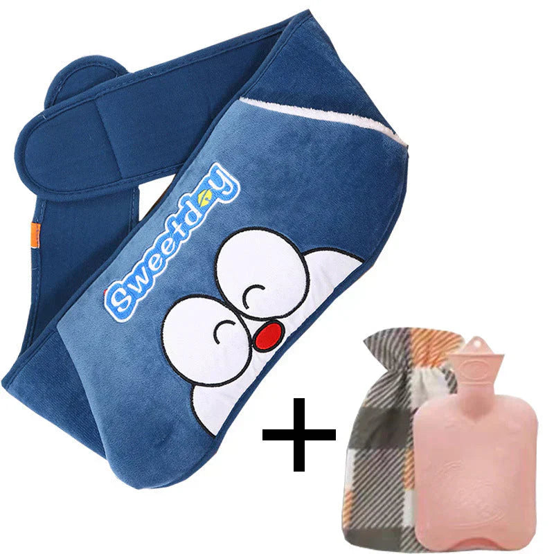 BowLift | WarmCush – Reusable Plush Hot Water Bottle with Hip Cushion