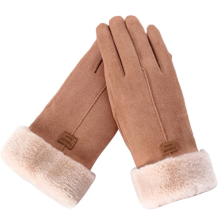 Warm Waterproof Winter Gloves with Touch-Screen Compatibility