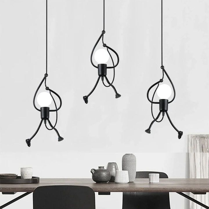 BowLift | Cheerful Doll Wall Lamp - RetroGlow