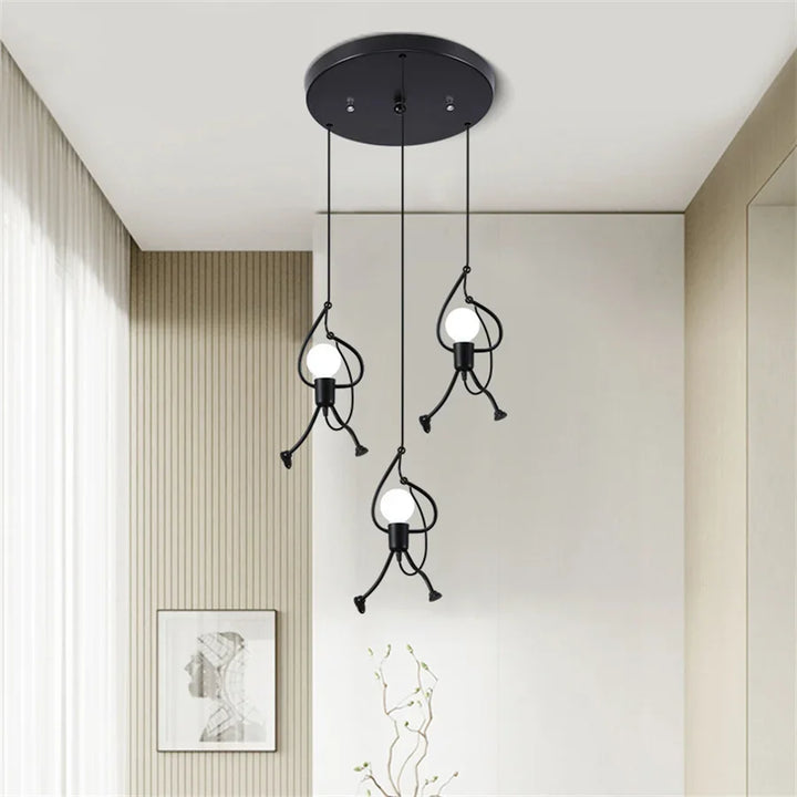 BowLift | Cheerful Doll Wall Lamp - RetroGlow