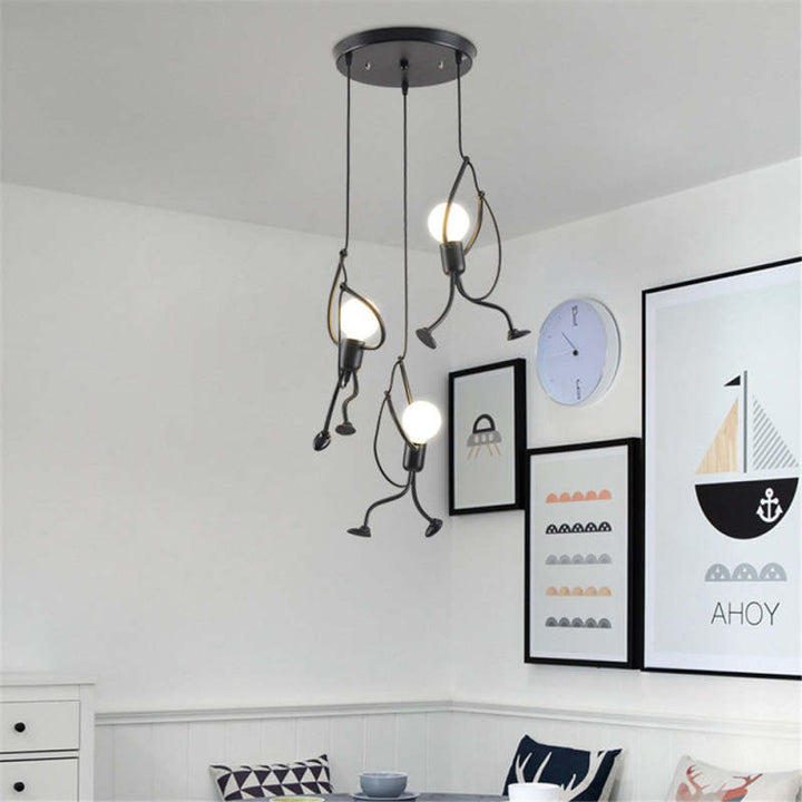 BowLift | Cheerful Doll Wall Lamp - RetroGlow