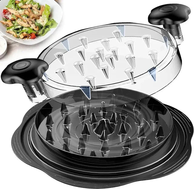 Chicken Shredder Tool Meat Mincing Grinder Machine with Lid | Bowlift