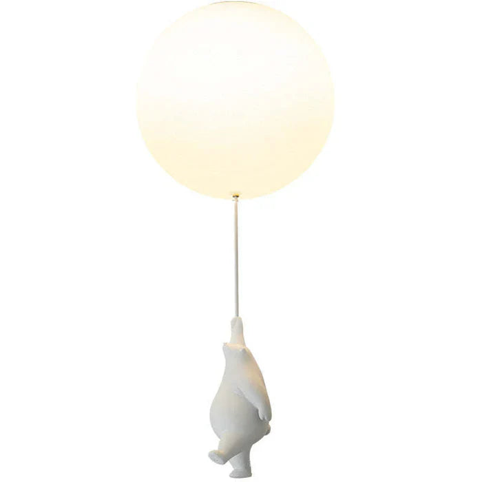 BowLift | Children's Ceiling Lamp with Bear and Balloon - CloudBear