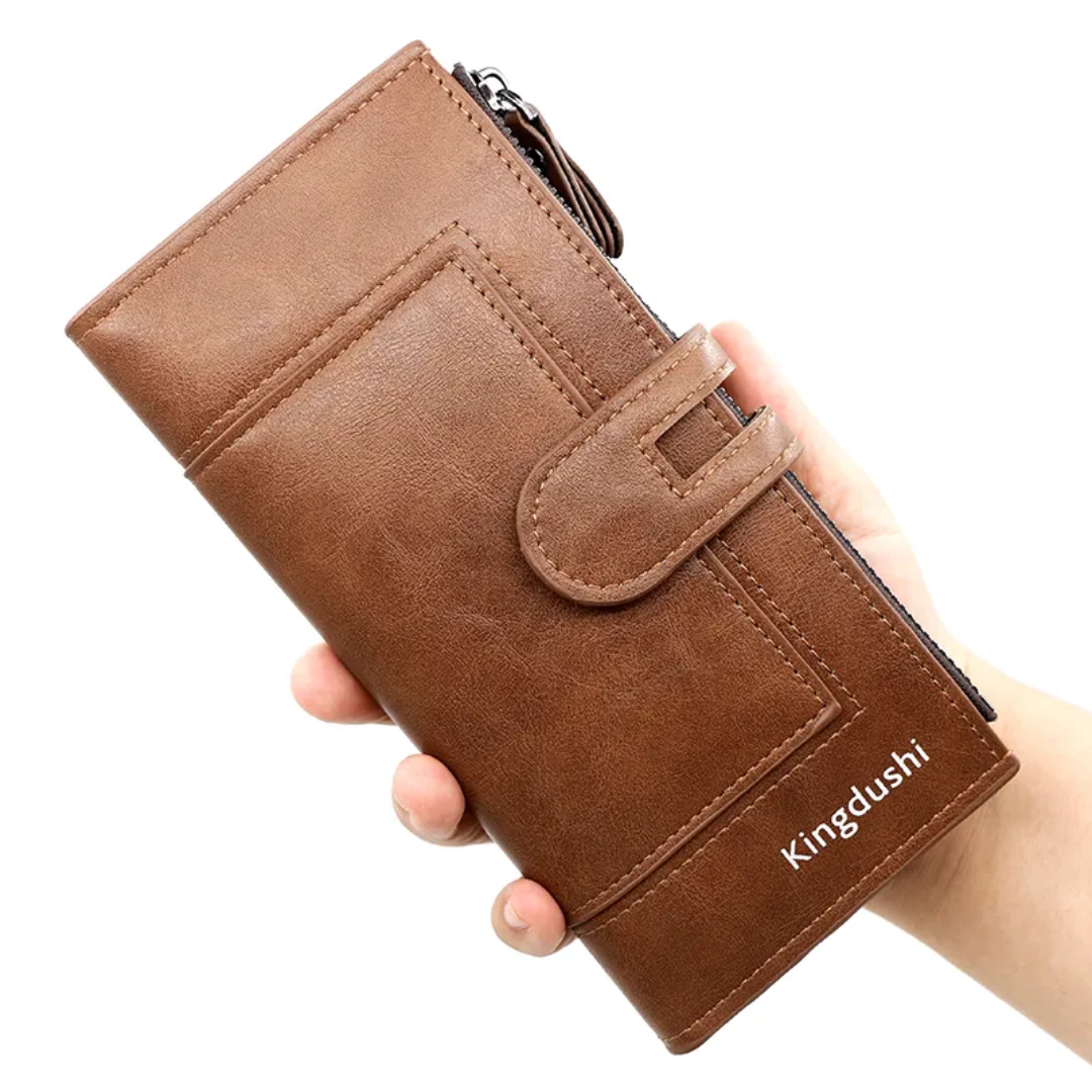 Long Leather Wallet for Ladies Bowlift