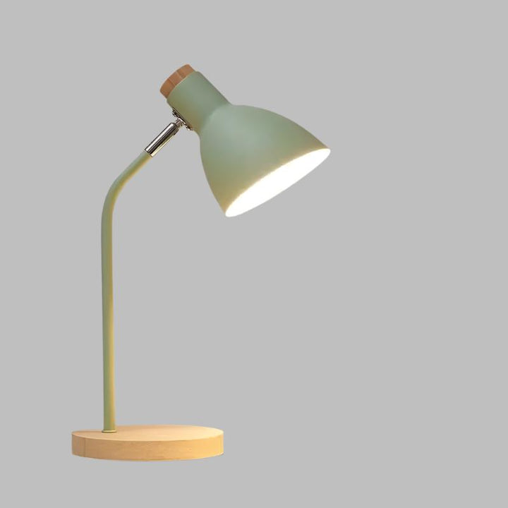BowLift | Wooden Table Lamp – Creative Scandinavian Desk Lamp made of Wood and Metal