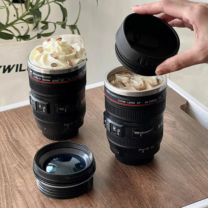 BowLift | Coffee Mug in Camera Lens Design – FocusMug