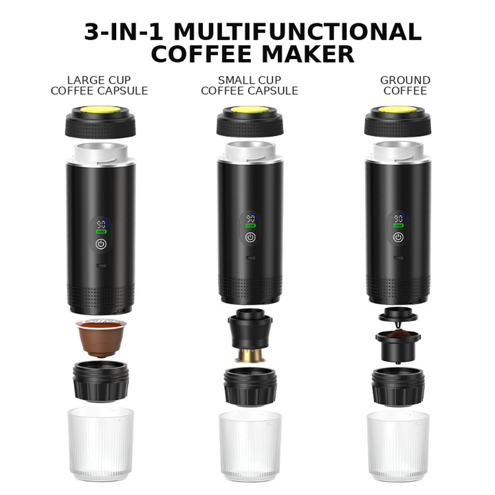 Portable Electric Capsule Espresso Maker Bowlift