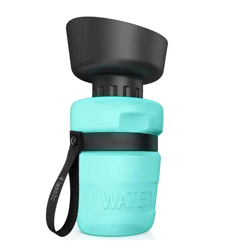 Collapsible Dog Water Bottle - PawQuench Bowlift