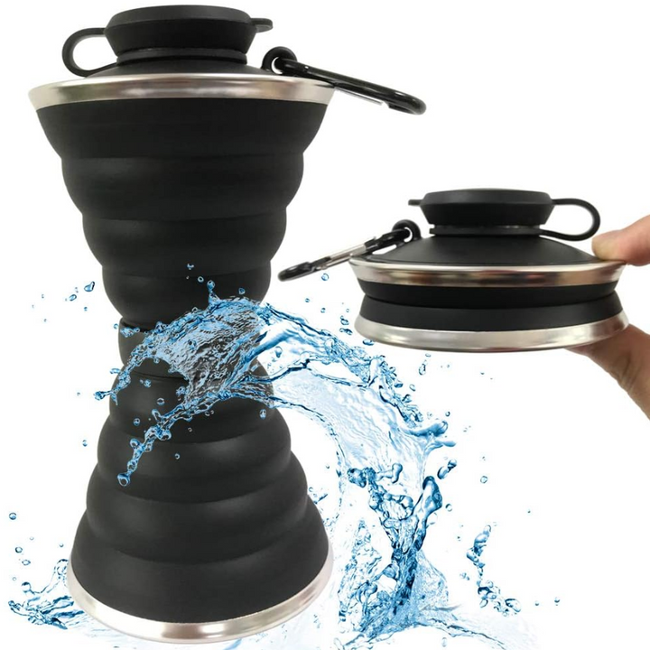 BowLift | Collapsible Water Bottle with Carabiner
