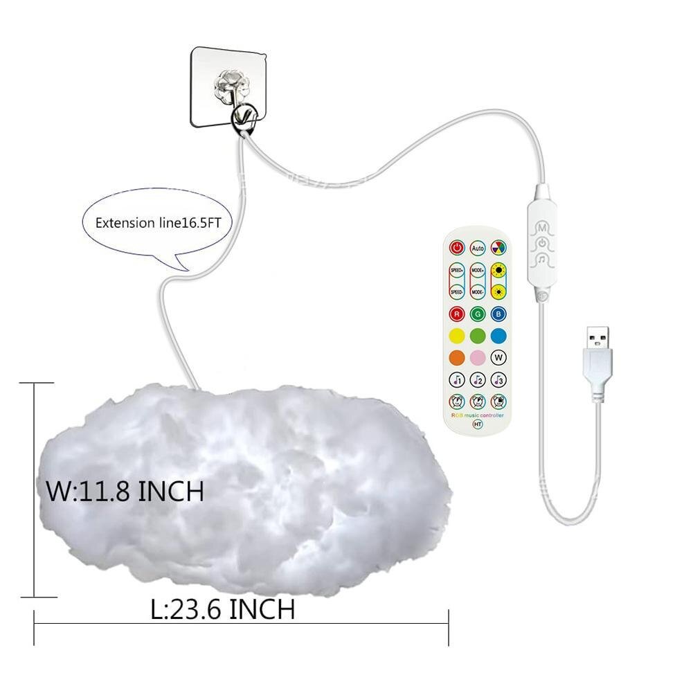 BowLift | Colorful Led Cloud Light
