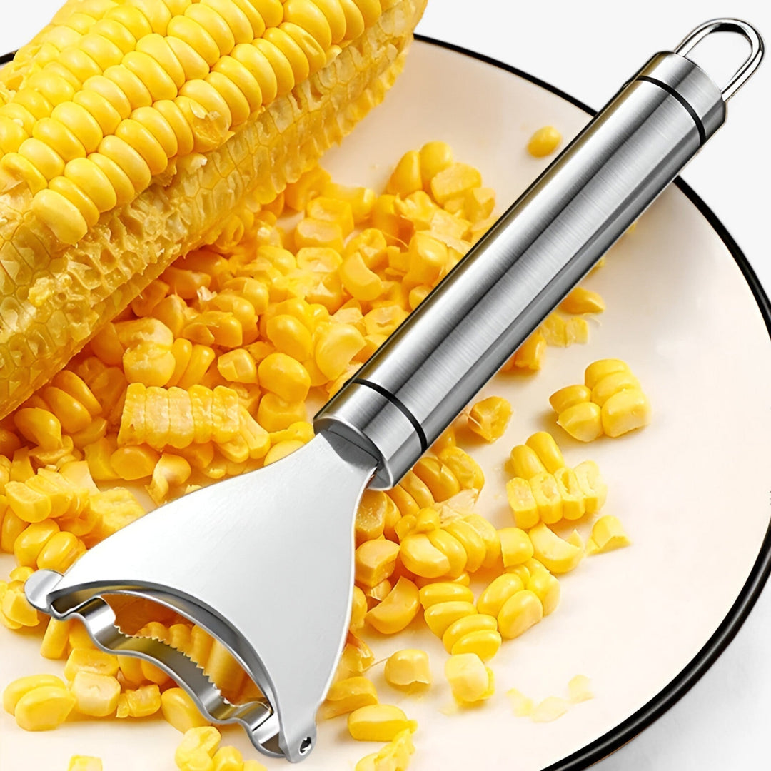 BowLift | CornEase Stainless Steel Corn Stripper