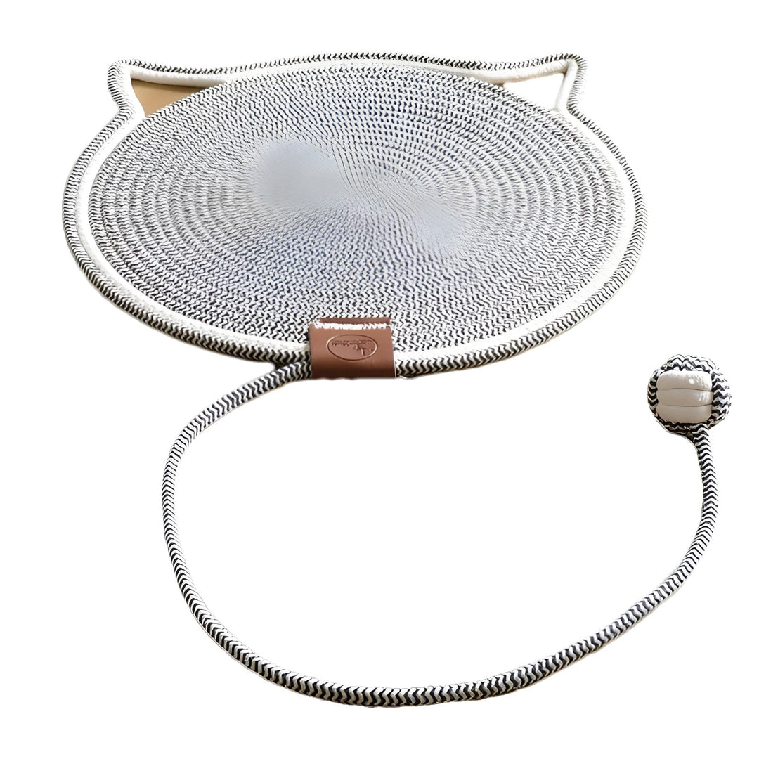 BowLift | Cotton Cat Scratching Mat of Rope - ClawGuard