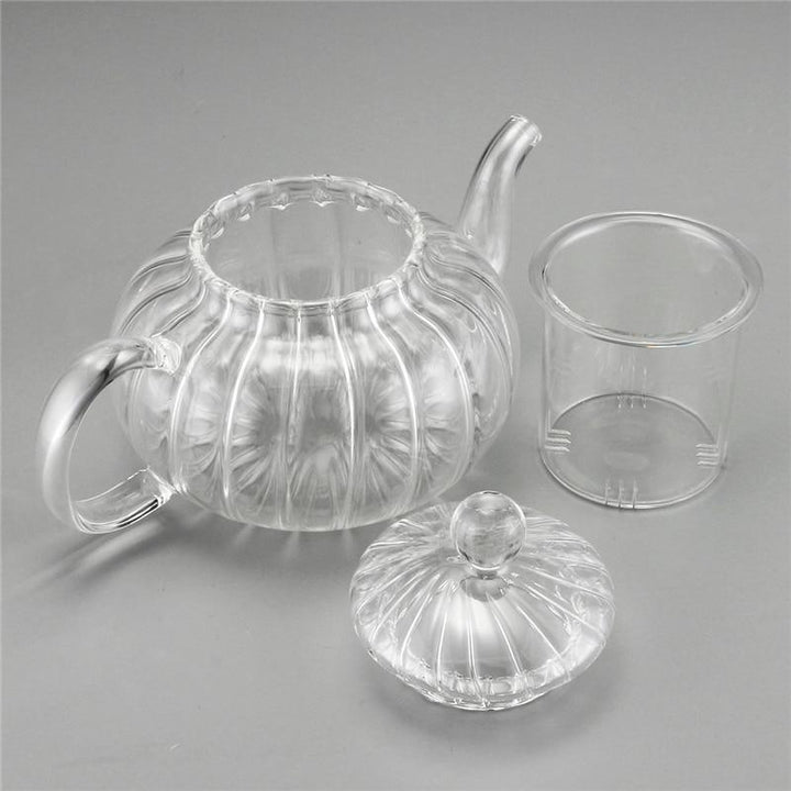 BowLift | Crystal Clear Glass Teapot Set