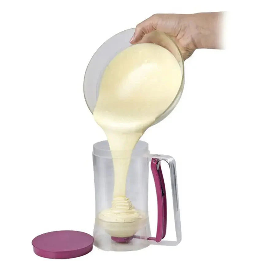 Cupcake Pancake Cookies Cream Dispenser Cake Mix Jug Baking Essentials | Bowlift