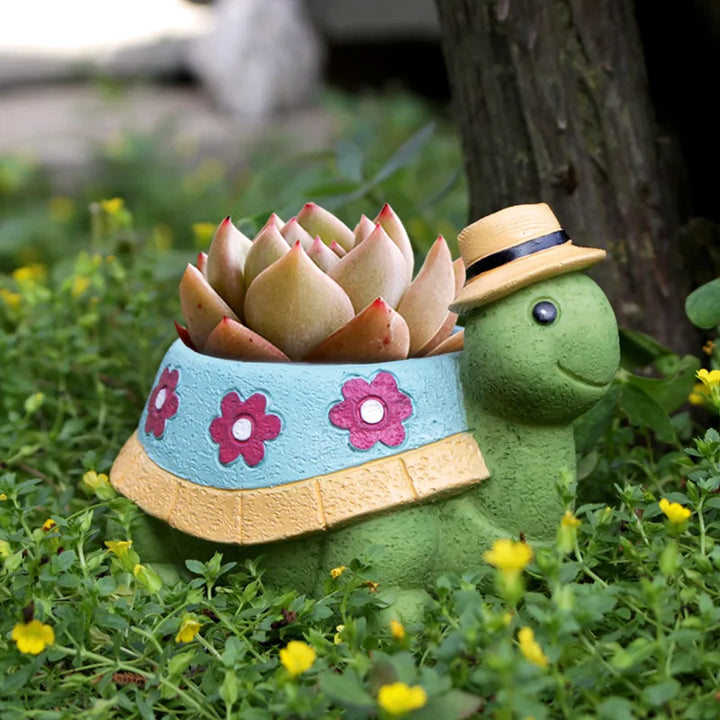 BowLift | Cute Turtle Garden Plant Pot - TurtleBloom