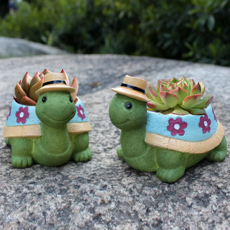 BowLift | Cute Turtle Garden Plant Pot - TurtleBloom