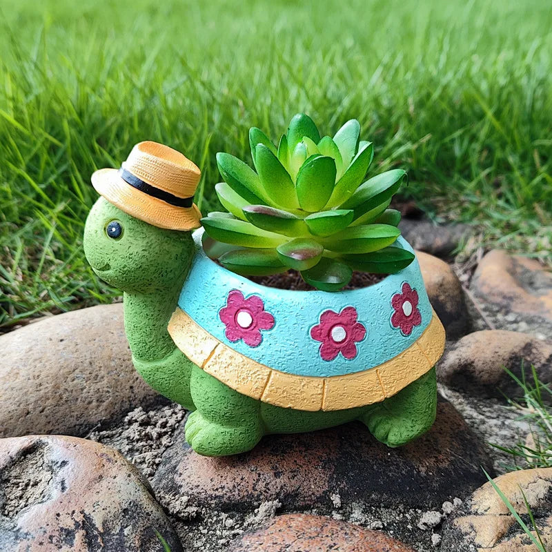 BowLift | Cute Turtle Garden Plant Pot - TurtleBloom