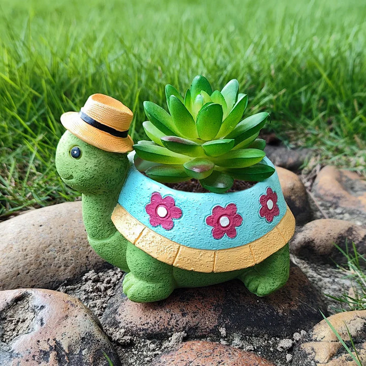 BowLift | Cute Turtle Garden Plant Pot - TurtleBloom