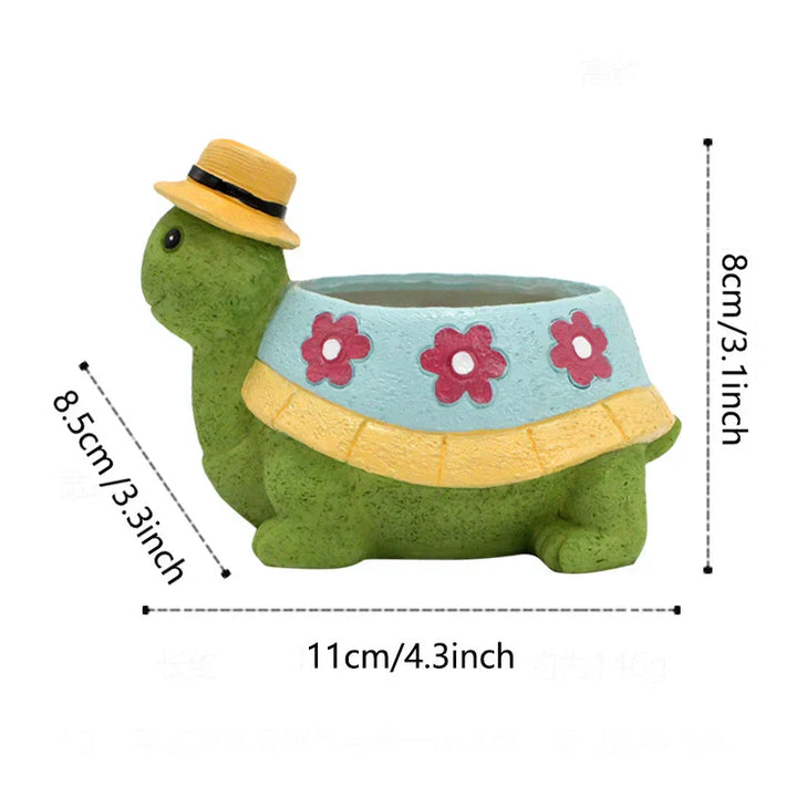 BowLift | Cute Turtle Garden Plant Pot - TurtleBloom