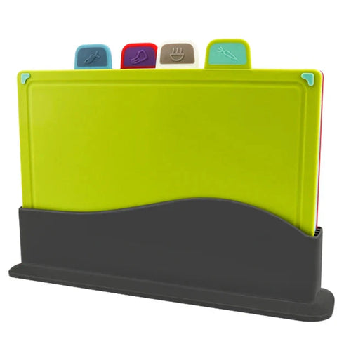 Cutting Boards with Holder 4pcs Sets Anti Bacterium Chopping Block | Bowlift