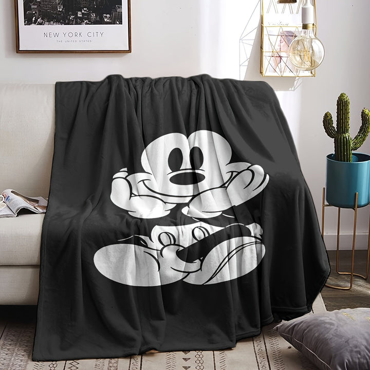 MickeyDream – Playful Fleece Blanket for Comfort Bowlift