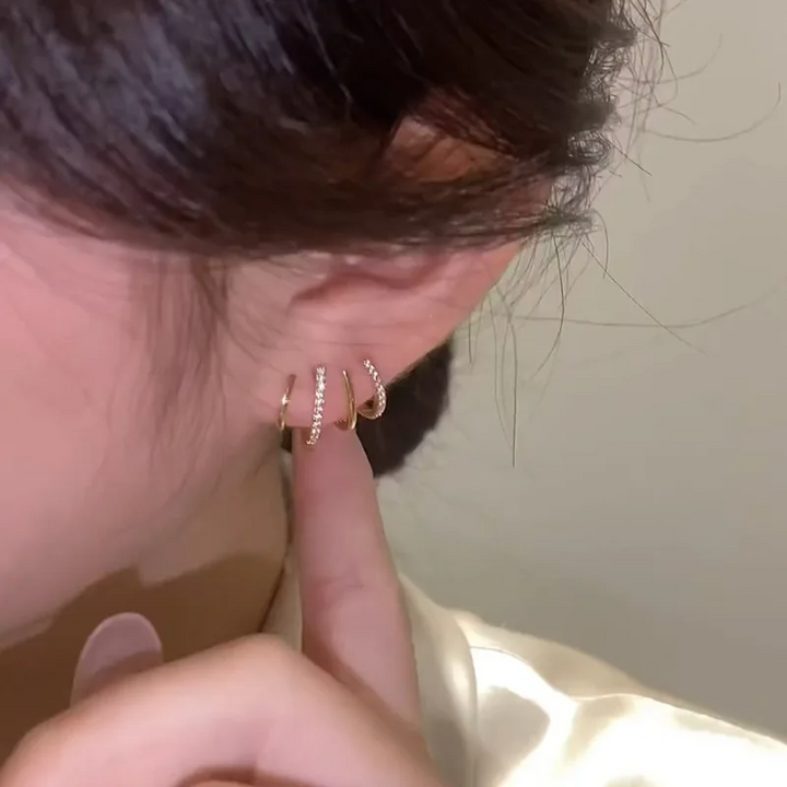 BowLift | Women’s Twist Earrings | Lightweight Statement Jewelry | Hypoallergenic Finish