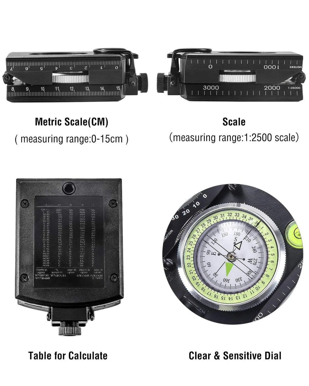 BowLift | Multifunctional Military Aiming Compass with Clinometer