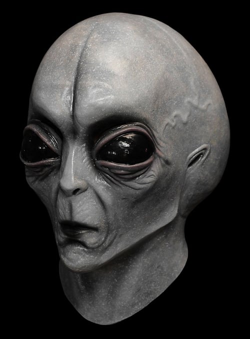 BowLift | Realistic Alien Mask – Latex and Silicone Halloween Mask for Cosplay and Parties
