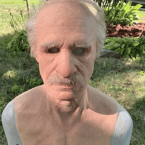 BowLift | MaskEnigma Holloween Realistic Elderly Disguise