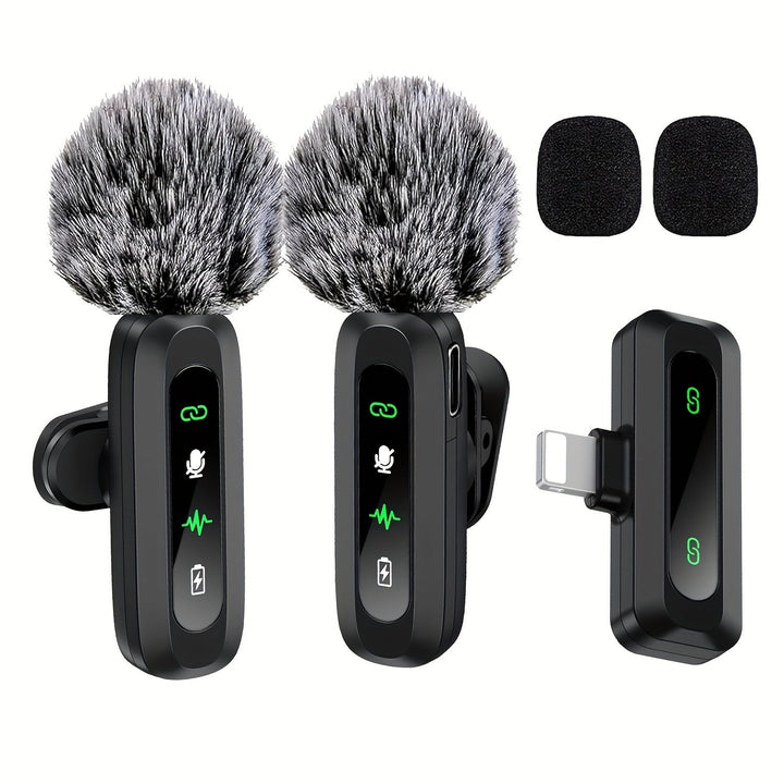 BowLift | Wireless Lavalier Microphone with USB-C Connection for Smartphones and Tablets – Compact Design, Ideal for Podcasts and Vlogs