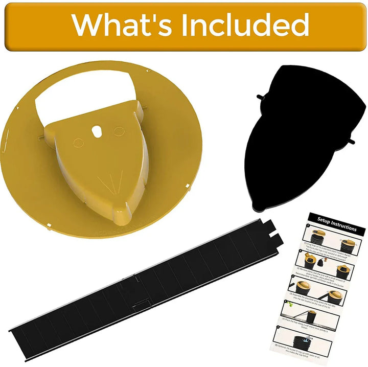 BowLift | Flip Lid Bucket Mouse Trap