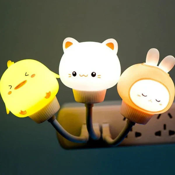 Cozy Night Light with Timer Function Bowlift