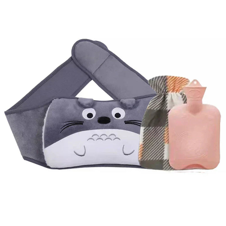 BowLift | WarmCush – Reusable Plush Hot Water Bottle with Hip Cushion