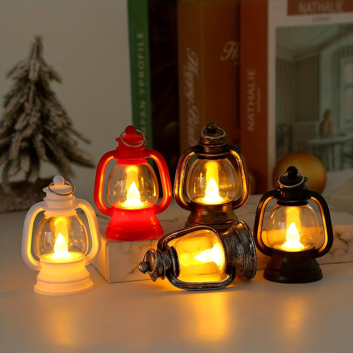 Retro LED Mini Lanterns – Atmospheric Lighting for Parties Bowlift