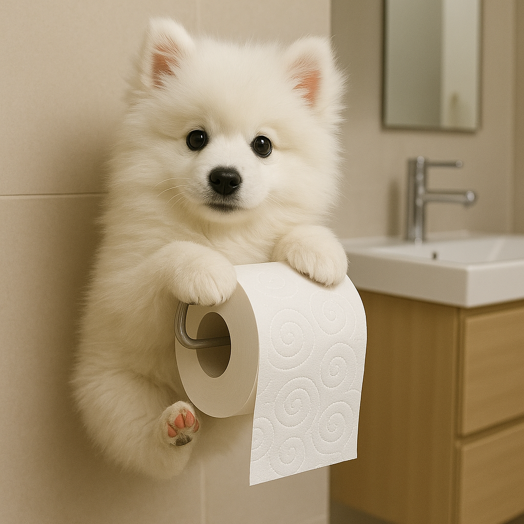 BowLift | PawRoll – The animal-like charming toilet roll holder!