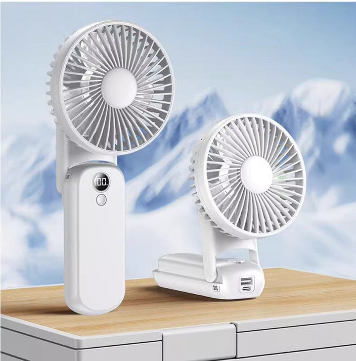 2025 New Handheld Foldable Rechargeable Mini Fan | Bowlift