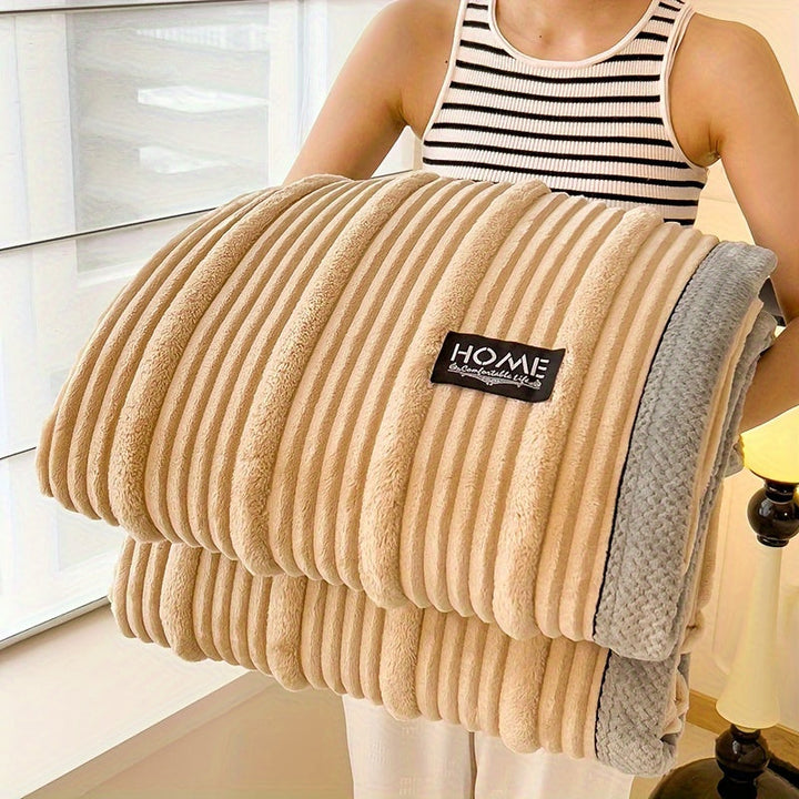 LuxeFleece - Soft Blanket for Warmth and Style Bowlift