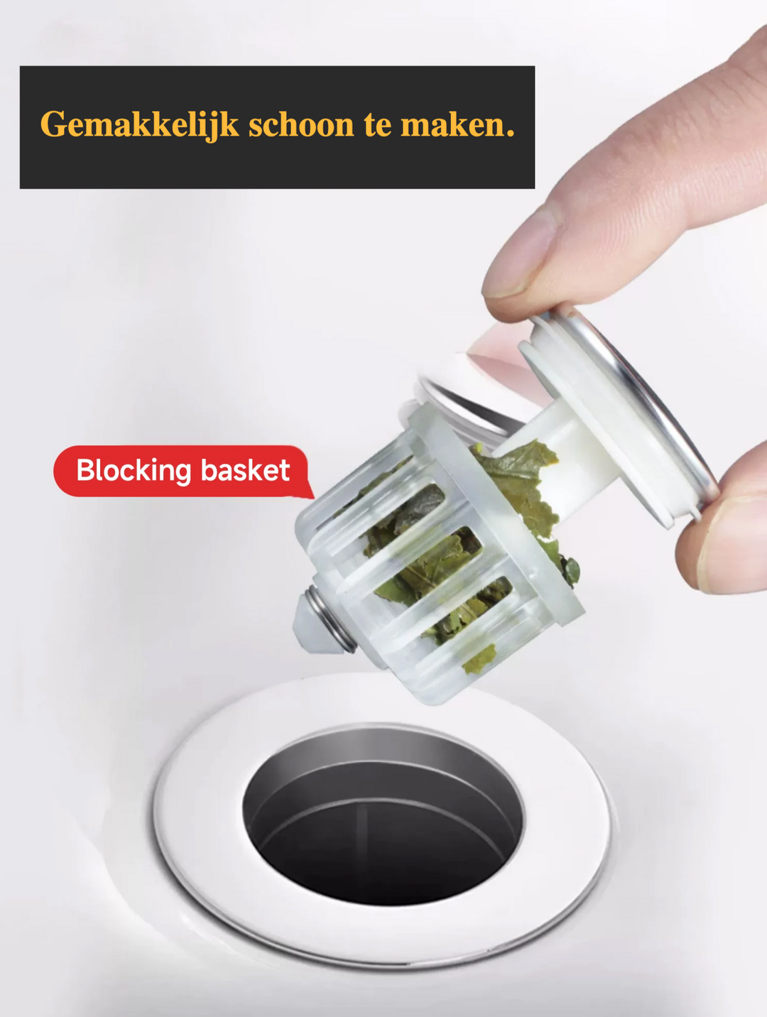 CleanSeal Universal Pop-Up Sink Plug Bowlift